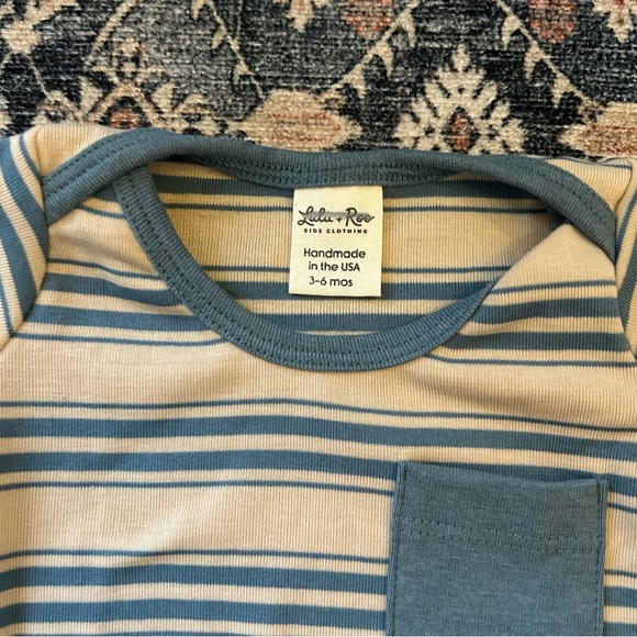 Little Road Co. Striped Onesie - NEW! - Picture 2 of 3